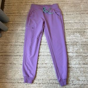 Figs Lilac Dawn Zamora scrub joggers XS